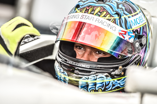 After finishing second in the 2015 Pro Mazda presented by Cooper Tire championship, Neil Alberico is focused on moving up to Indy Lights in 2016 (Photo courtesy of Indianapolis Motor Speedway, LLC Photography)